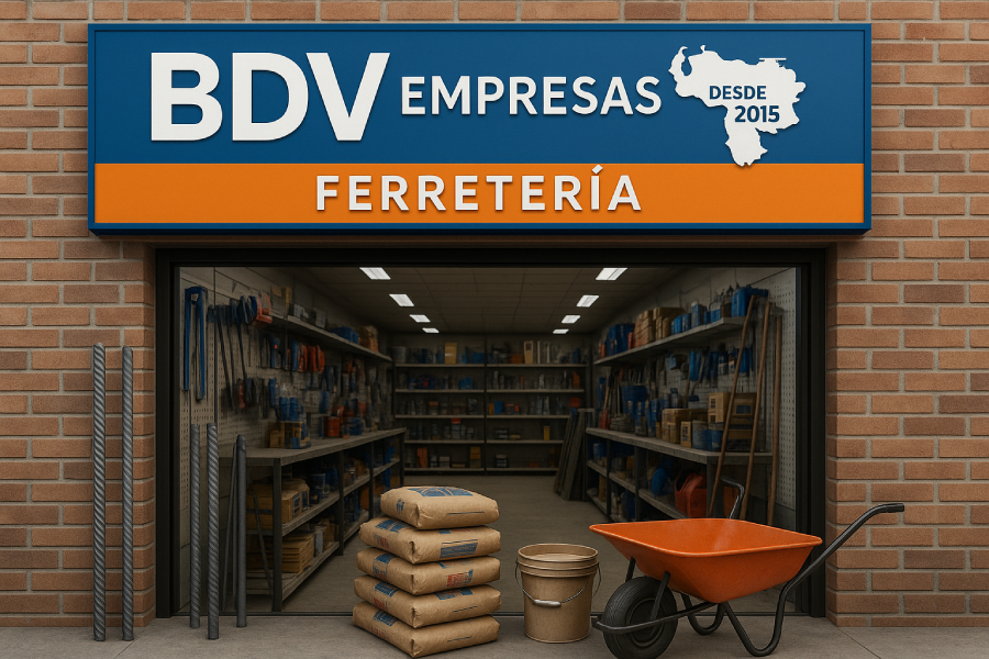 Ambiente de Ferretería de BDV Empresas